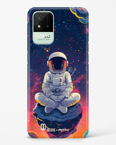 Galaxy at Peace [BREATHE] Hard Case Phone Cover (Realme)
