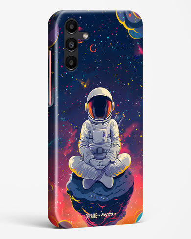Galaxy at Peace [BREATHE] Hard Case Phone Cover (Samsung)