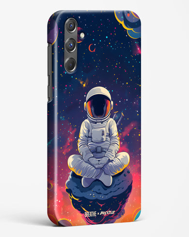 Galaxy at Peace [BREATHE] Hard Case Phone Cover (Samsung)