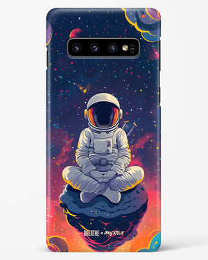 Galaxy at Peace [BREATHE] Hard Case Phone Cover (Samsung)