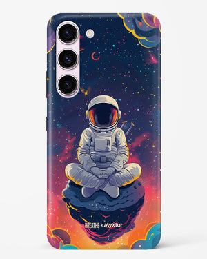 Galaxy at Peace [BREATHE] Hard Case Phone Cover (Samsung)