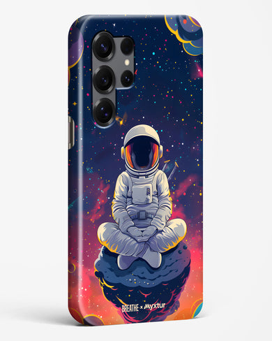 Galaxy at Peace [BREATHE] Hard Case Phone Cover (Samsung)