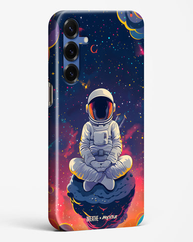 Galaxy at Peace [BREATHE] Hard Case Phone Cover (Samsung)