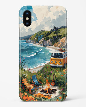 Glam Campsite [BREATHE] Hard Case Phone Cover (Apple)