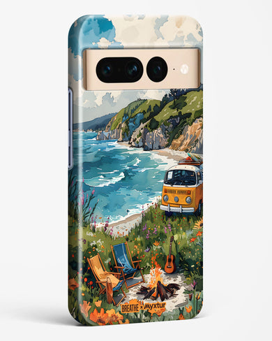 Glam Campsite [BREATHE] Hard Case Phone Cover (Google)