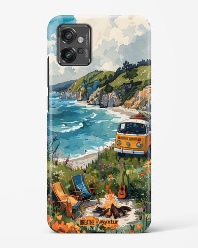 Glam Campsite [BREATHE] Hard Case Phone Cover (Motorola)