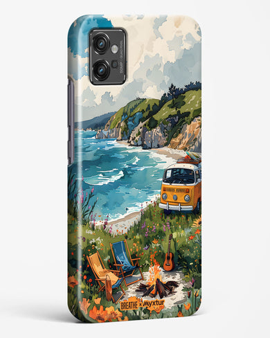 Glam Campsite [BREATHE] Hard Case Phone Cover (Motorola)