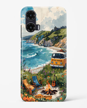 Glam Campsite [BREATHE] Hard Case Phone Cover (Motorola)
