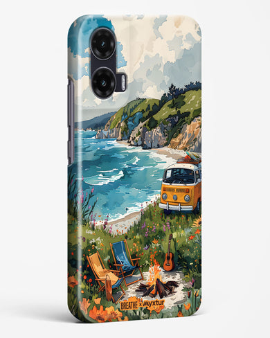 Glam Campsite [BREATHE] Hard Case Phone Cover (Motorola)