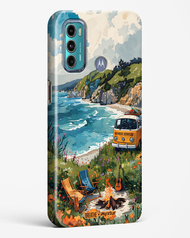 Glam Campsite [BREATHE] Hard Case Phone Cover (Motorola)