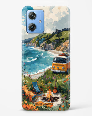 Glam Campsite [BREATHE] Hard Case Phone Cover (Motorola)