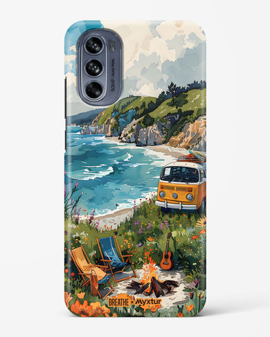 Glam Campsite [BREATHE] Hard Case Phone Cover (Motorola)