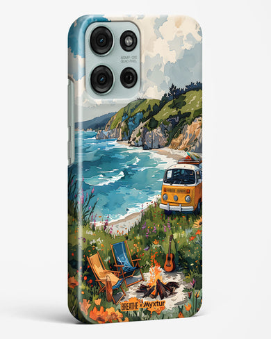 Glam Campsite [BREATHE] Hard Case Phone Cover (Motorola)