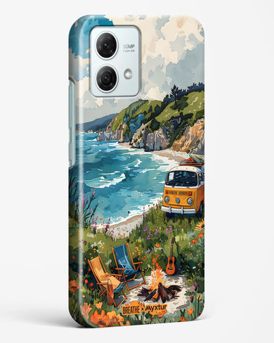 Glam Campsite [BREATHE] Hard Case Phone Cover (Motorola)