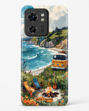 Glam Campsite [BREATHE] Hard Case Phone Cover (Motorola)