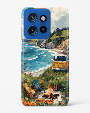 Glam Campsite [BREATHE] Hard Case Phone Cover (Motorola)
