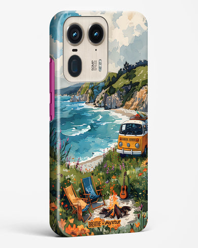 Glam Campsite [BREATHE] Hard Case Phone Cover (Motorola)