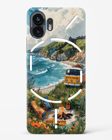 Glam Campsite [BREATHE] Hard Case Phone Cover (Nothing)