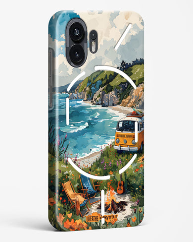 Glam Campsite [BREATHE] Hard Case Phone Cover (Nothing)