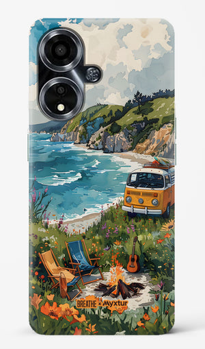 Glam Campsite [BREATHE] Hard Case Phone Cover (Oppo)