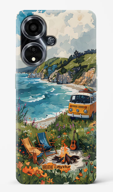 Glam Campsite [BREATHE] Hard Case Phone Cover (Oppo)