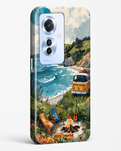 Glam Campsite [BREATHE] Hard Case Phone Cover (Oppo)