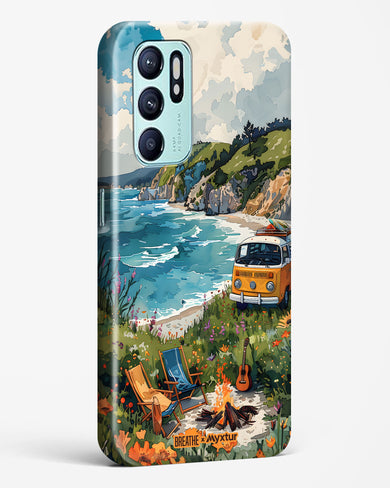 Glam Campsite [BREATHE] Hard Case Phone Cover (Oppo)
