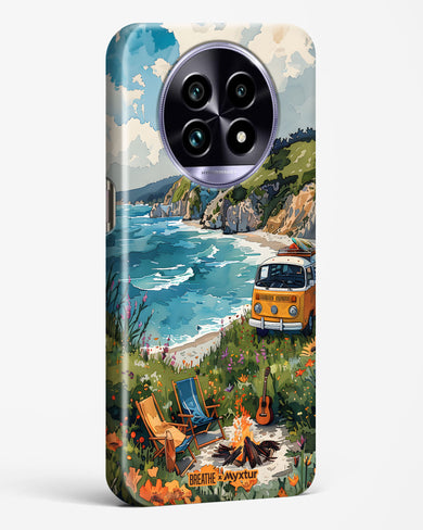 Glam Campsite [BREATHE] Hard Case Phone Cover (Realme)