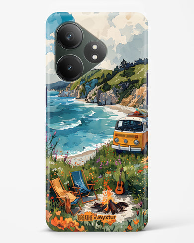 Glam Campsite [BREATHE] Hard Case Phone Cover (Realme)