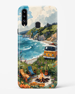 Glam Campsite [BREATHE] Hard Case Phone Cover (Samsung)