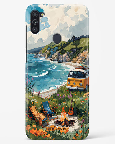 Glam Campsite [BREATHE] Hard Case Phone Cover (Samsung)