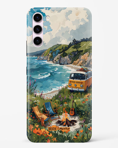 Glam Campsite [BREATHE] Hard Case Phone Cover (Samsung)