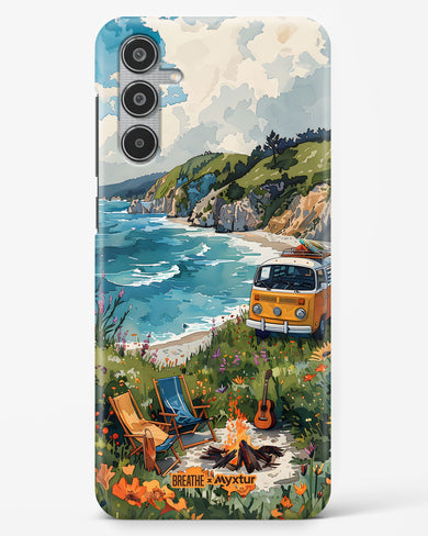 Glam Campsite [BREATHE] Hard Case Phone Cover (Samsung)