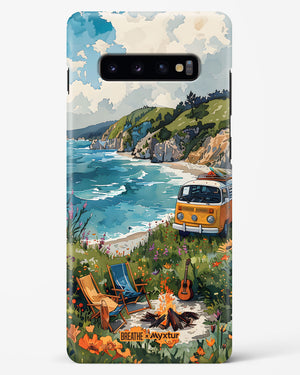 Glam Campsite [BREATHE] Hard Case Phone Cover (Samsung)