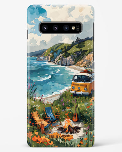 Glam Campsite [BREATHE] Hard Case Phone Cover (Samsung)