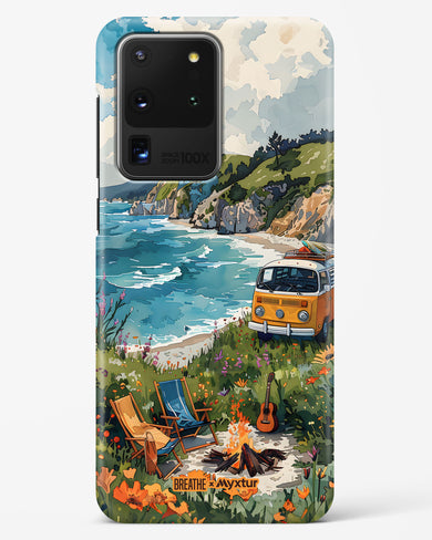 Glam Campsite [BREATHE] Hard Case Phone Cover (Samsung)