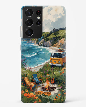 Glam Campsite [BREATHE] Hard Case Phone Cover (Samsung)