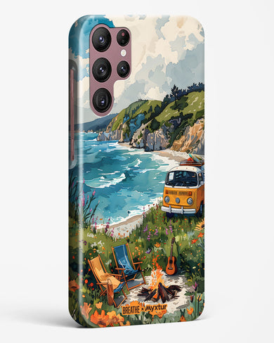 Glam Campsite [BREATHE] Hard Case Phone Cover (Samsung)