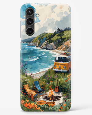 Glam Campsite [BREATHE] Hard Case Phone Cover (Samsung)