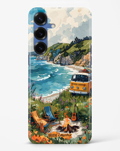 Glam Campsite [BREATHE] Hard Case Phone Cover (Samsung)