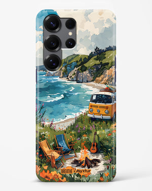 Glam Campsite [BREATHE] Hard Case Phone Cover (Samsung)