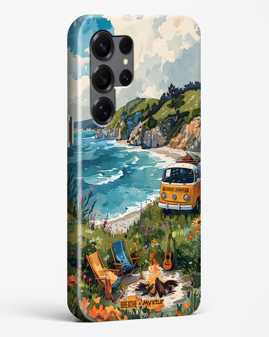 Glam Campsite [BREATHE] Hard Case Phone Cover (Samsung)