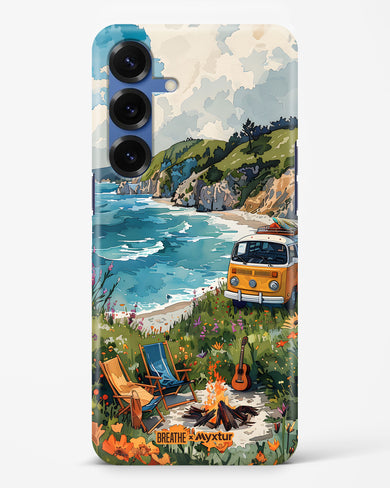 Glam Campsite [BREATHE] Hard Case Phone Cover (Samsung)