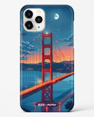 Golden Gate Bridge [BREATHE] Hard Case Phone Cover (Apple)