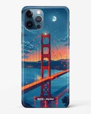 Golden Gate Bridge [BREATHE] Hard Case Phone Cover (Apple)