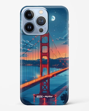 Golden Gate Bridge [BREATHE] Hard Case Phone Cover (Apple)