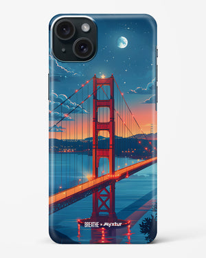 Golden Gate Bridge [BREATHE] Hard Case Phone Cover (Apple)