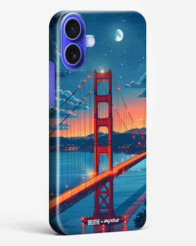 Golden Gate Bridge [BREATHE] Hard Case Phone Cover (Apple)