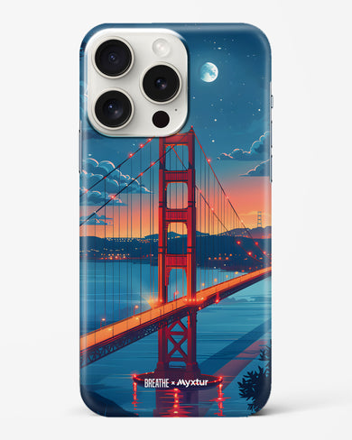 Golden Gate Bridge [BREATHE] Hard Case Phone Cover (Apple)