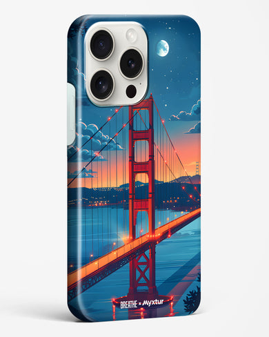 Golden Gate Bridge [BREATHE] Hard Case Phone Cover (Apple)